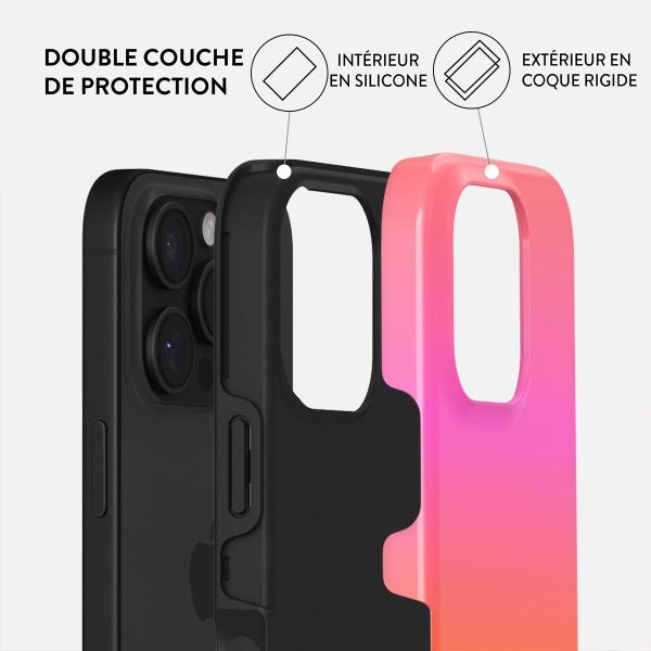 Burga Coque arrière Tough iPhone 16 Pro - Sunset Club