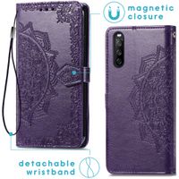 imoshion Etui de télephone Mandala Sony Xperia 10 III - Violet