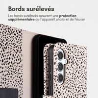imoshion Étui de télephone portefeuille Design Samsung Galaxy A35 - Desert Dots