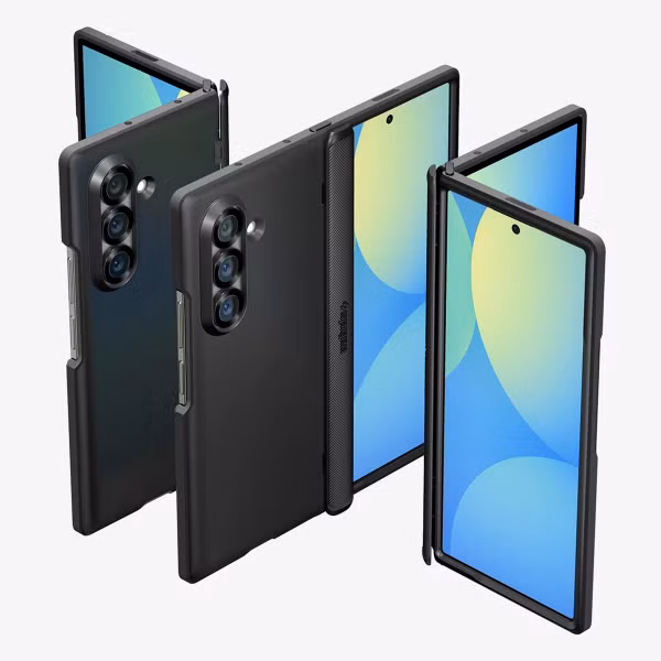 Spigen Coque Slim Armor Pro MagFit Samsung Galaxy Z Fold 7 - Noir