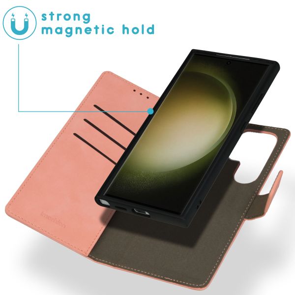 imoshion Etui de télephone luxe 2-en-1 amovible Samsung Galaxy S24 Ultra - Rose