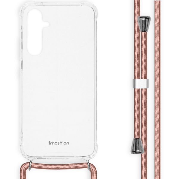 imoshion Coque avec cordon Samsung Galaxy S23 FE - Rose Dorée