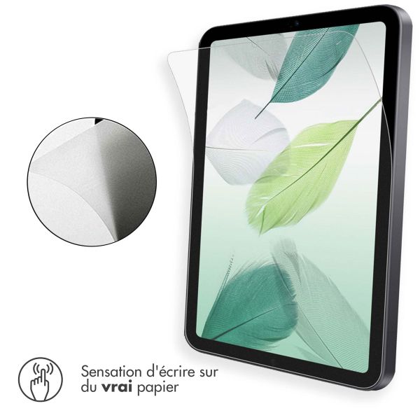 Accezz Protecteur d'écran Paper Feel iPad 9 (2021) 10.2 pouces / iPad 8 (2020) 10.2 pouces / iPad 7 (2019) 10.2 pouces