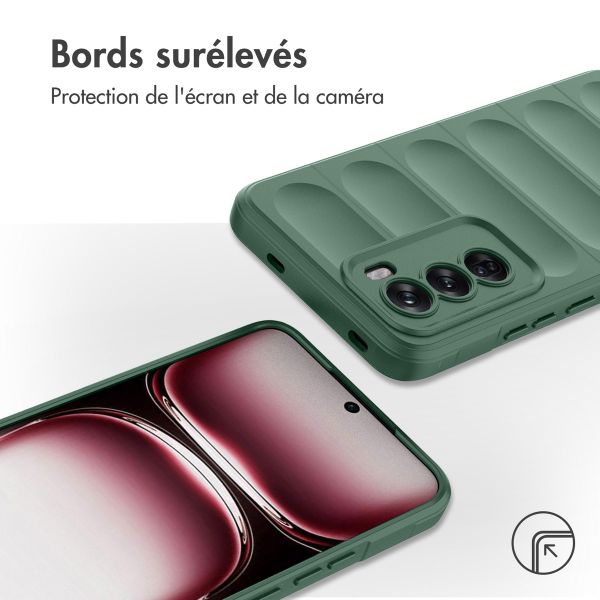 imoshion Coque arrière EasyGrip Oppo Reno 12 - Vert foncé