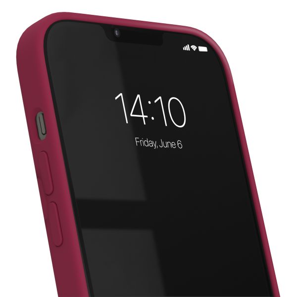 iDeal of Sweden Coque Silicone iPhone 13 / 14 / 15 / SE 4 - Cranberry