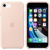 Apple Coque en silicone iPhone SE (2022 / 2020) - Pink Sand