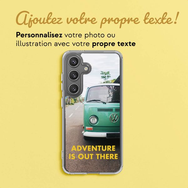Concevez votre MagSafe Clear Case Samsung Galaxy S25 - Transparent