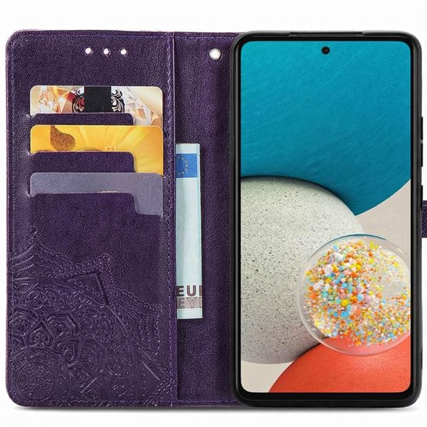 imoshion Etui de télephone Mandala Samsung Galaxy A53 - Violet