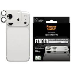 PanzerGlass Fender Protection Caméra iPhone 17 Pro - Silver