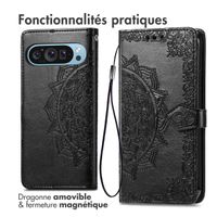 imoshion Etui de télephone Mandala Google Pixel 10 / 10 Pro - Noir