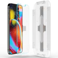 Spigen Protection d'écran en verre trempé GLAStR Fit + Applicator 2-pack Apple iPhone 13 Pro Max