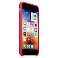 Apple Coque en silicone Apple iPhone SE (2022 / 2020) / 8 / 7 - Red