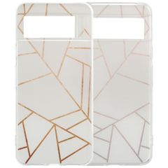 imoshion Coque Design Google Pixel 8 - White Graphic