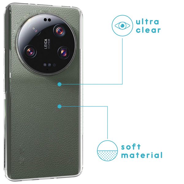 imoshion Softcase Back Cover Xiaomi 13 Ultra - Transparent