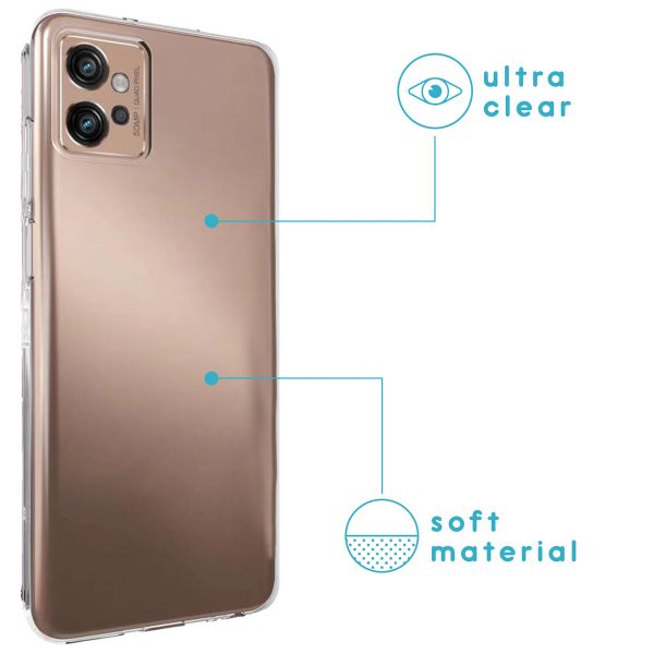 imoshion Softcase Back Cover Motorola Moto G32 - Transparent