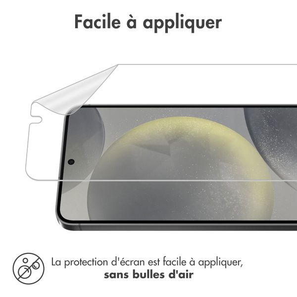 imoshion Protection d'écran Film 3pack Samsung Galaxy S25 Plus