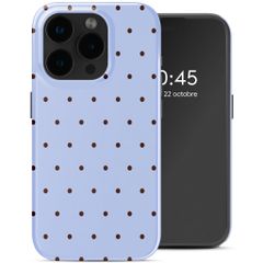 Selencia Coque arrière Vivid avec MagSafe Apple iPhone 15 Pro - Happy Dots Digital Sky
