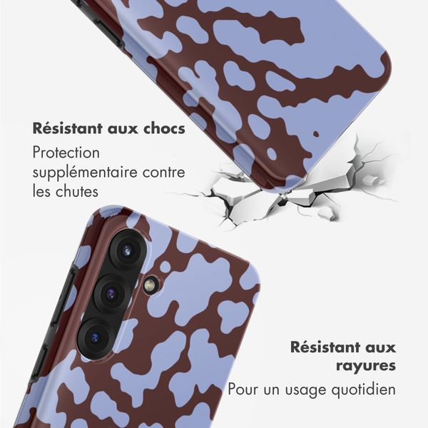 Selencia Coque arrière Vivid Samsung Galaxy S25 - Moo'd Lavender Glow