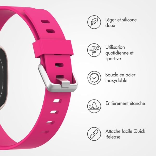 imoshion Bracelet en silicone Fitbit Versa (2) / Versa Lite - Taille S - Rose