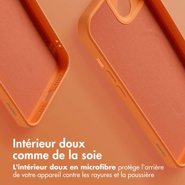 imoshion Coque Couleur avec MagSafe Apple iPhone 13 - Neon Orange
