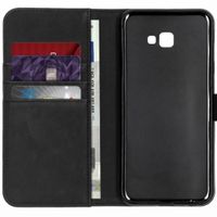 imoshion Étui de télephone portefeuille de luxe Samsung Galaxy J4 Plus - Noir
