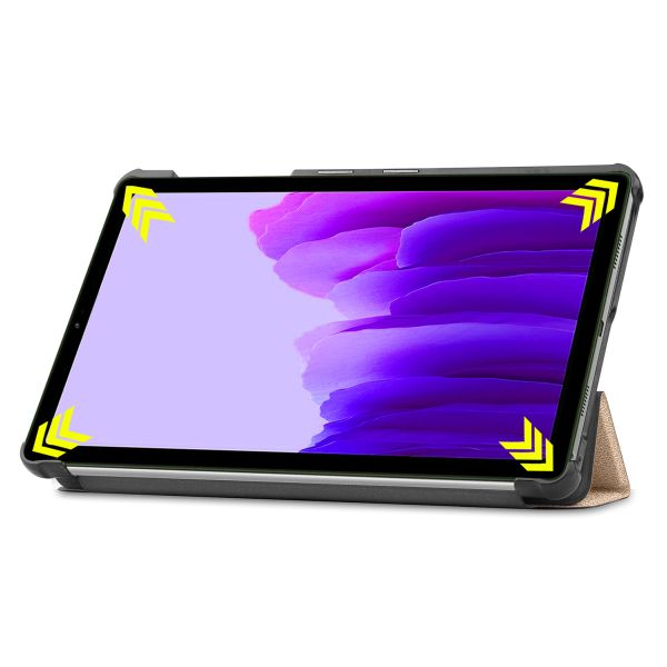 imoshion Coque tablette Trifold Galaxy Tab A7 Lite - Dorée