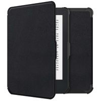 imoshion Étui de liseuse portefeuille Slim Soft Kobo Clara 2E / Tolino Shine 4 - Noir