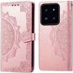 imoshion Etui de télephone Mandala Xiaomi 14T - Rose Doré