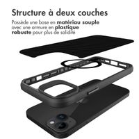 imoshion Rugged Hybrid Carbon Case avec MagSafe Apple iPhone 14 - Noir