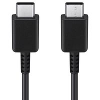 Samsung 3x Original câble USB-C vers USB-C emballage d'usine - 1 mètre - 25 Watt - Noir