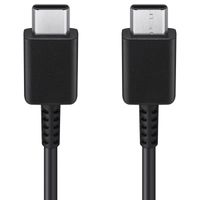 Samsung 3x Original câble USB-C vers USB-C emballage d'usine - 1 mètre - 25 Watt - Noir