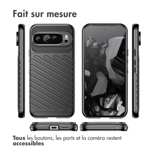 imoshion Coque arrière Thunder Google Pixel 9 Pro XL - Noir