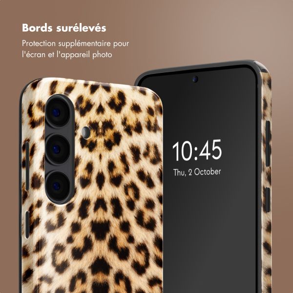 Selencia Coque arrière Vivid Tough Samsung Galaxy S24 - Wild Leo