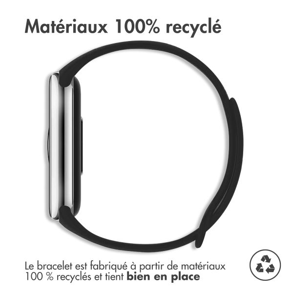 imoshion Bracelet sport en silicone Xiaomi Smart Band 8 / 9 - Noir