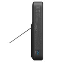 Anker MagGo | Batterie externe sans fil magnétique 10.000 mAh - 15 Watts - Compatible MagSafe et Qi2 - Noir