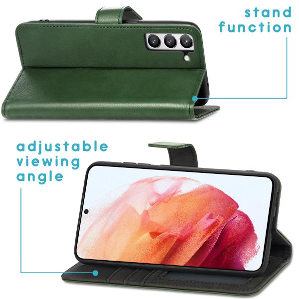 imoshion Étui de télephone portefeuille Samsung Galaxy S21 FE - Vert