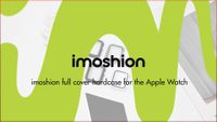 imoshion Coque rigide à couverture complète Apple Watch Series 7 / 8 / 9 - 41 mm - Noir