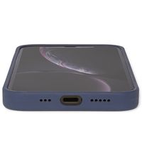 Decoded Coque en silicone MagSafe iPhone 12 (Pro) - Matte Navy