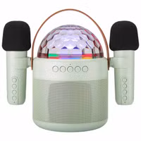 imoshion Sing & Shine Karaoke Set - Enceinte et 2 micros - Mintgreen