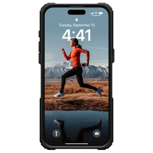 UAG Coque Plasma XTE MagSafe iPhone 15 Pro Max - Noir / Orange