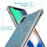 imoshion Coque Design avec cordon iPhone X / Xs - Blue Graphic