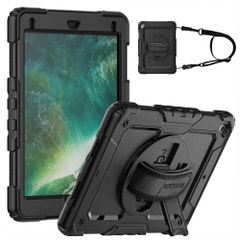 Accezz Coque arrière Defender XT Apple iPad 6 (2018) 9.7 pouces / iPad 5 (2017) 9.7 pouces - Noir