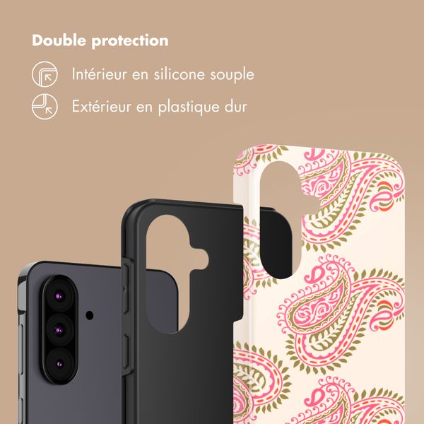 Selencia Coque arrière Vivid Samsung Galaxy A37 (5G) - Paisley Blush