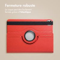imoshion Coque tablette rotatif à 360° Apple iPad Air 11 pouces (2026) M4 / (2025) M3 / (2024) M2 / Air 5 (2022) / Air 4 (2020) / Pro 11 (2018/2020) - Rouge