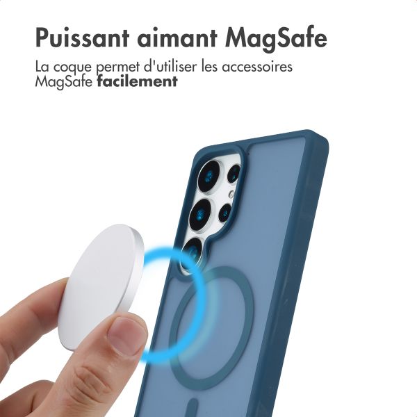 imoshion Coque Color Guard avec MagSafe Samsung Galaxy S25 Ultra - Bleu foncé