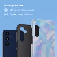 Selencia Coque arrière Vivid Samsung Galaxy A16 - Holographic Blue Dream