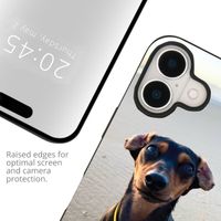 Concevez votre propre coque en gel Apple iPhone 16 - Noir