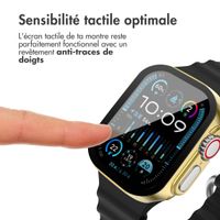 imoshion Coque rigide brillante à couverture complète pour Apple Watch Ultra / Ultra 2 - 49 mm - Or