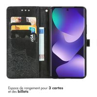 imoshion Etui de télephone Mandala Xiaomi Redmi Note 15 (4G) - Noir