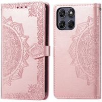 imoshion Etui de télephone Mandala Motorola Moto G77 - Rose Gold